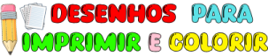 logo site desenhos imprimir ecolorir